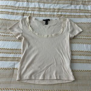 Forever 21 Lace Tee